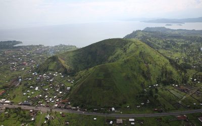DR Congo Mountains where coffee is grown