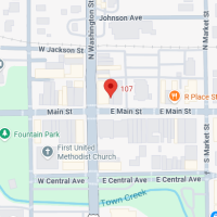 A Map View to The Artful Kitchen Collective